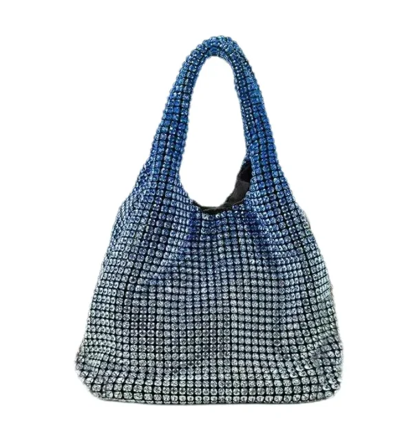 Fabbrica di borse Tote|Borse Tote personalizzate con logo|DWP25306-BLUE