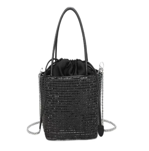 Fabbrica di borse Tote|Borse Tote personalizzate con logo|DWP25308-BLACK